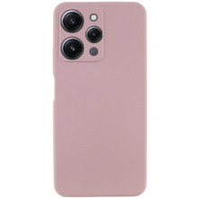 Чохол Silicone Cover Lakshmi Full Camera (AAA) для Xiaomi Redmi 12 – Рожевий