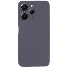 Чехол Silicone Cover Lakshmi Full Camera (AAA) для Xiaomi Redmi 12 (Серый)