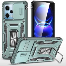 Ударостійкий чохол Camshield Army Ring для Xiaomi Redmi 12 / Poco M6 Pro 5G – Зелений