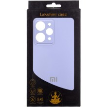 Чохол Silicone Cover Lakshmi Full Camera (AAA) with Logo для Xiaomi Redmi 12 – Бузковий