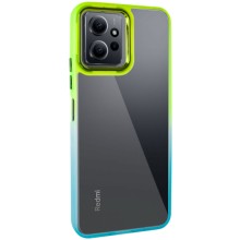 Чохол TPU+PC Fresh sip series для Xiaomi Redmi 12 – Бірюзовий