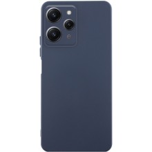 Чохол Silicone Cover Lakshmi Full Camera (AA) для Xiaomi Redmi 12 – Синій
