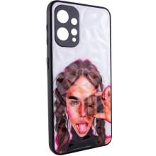 TPU+PC чехол Prisma Ladies для Xiaomi Redmi 12 (Коричневый)