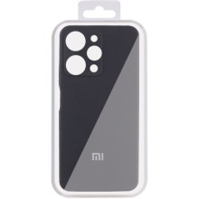Чехол Silicone Cover Lakshmi Full Camera (AA) with logo для Xiaomi Redmi 12 – Черный