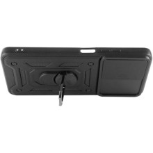 Чехол Ummi Camshield Serge Ring для Xiaomi Redmi 12 / Poco M6 Pro 5G – Черный