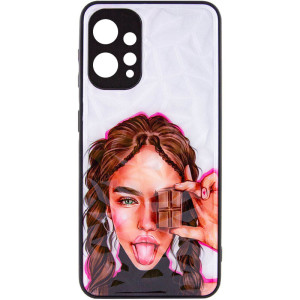 TPU+PC чохол Prisma Ladies для Xiaomi Redmi 12 – Коричневий