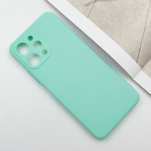Силиконовый чехол Candy Full Camera для Xiaomi Redmi 12 – Зеленый