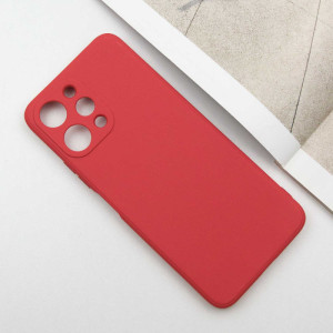 Силиконовый чехол Candy Full Camera для Xiaomi Redmi 12 – Красный