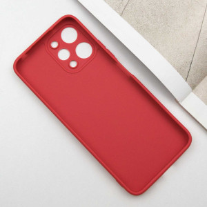 Силиконовый чехол Candy Full Camera для Xiaomi Redmi 12 – Красный