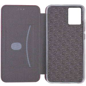 Шкіряний чохол-книжка Classy для Xiaomi Redmi 12 – Бордовий