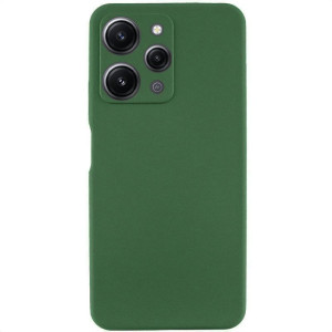 Чехол Silicone Cover Lakshmi Full Camera (AAA) для Xiaomi Redmi 12 (Зеленый)