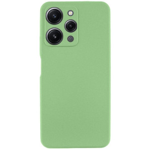 Чехол Silicone Cover Lakshmi Full Camera (AAA) для Xiaomi Redmi 12 (Мятный)