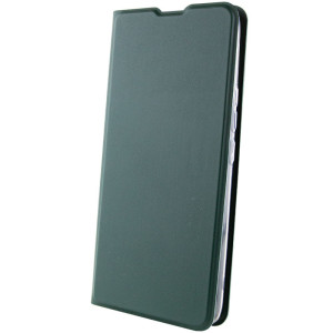 Кожаный чехол-книжка GETMAN Elegant (PU) для Xiaomi Redmi 12 – Зеленый