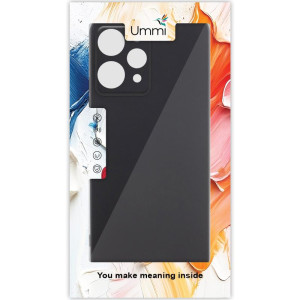 Чехол Silicone Cover Ummi Lakshmi Full Camera (AA) для Xiaomi Redmi 12 – Черный