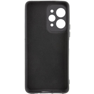 Чехол TPU GETMAN Liquid Silk Full Camera для Xiaomi Redmi 12 – Черный