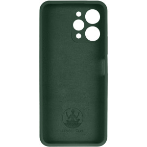 Чохол Silicone Cover Lakshmi Full Camera (AAA) для Xiaomi Redmi 12 – Зелений