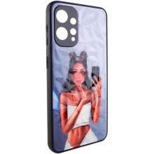 TPU+PC чехол Prisma Ladies для Xiaomi Redmi 12 – Black in White