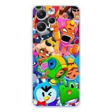 Чехлы Brawl Stars для Xiaomi Redmi 12 (AlphaPrint)