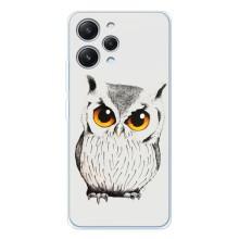 Чохол з пташками на Xiaomi Redmi 12 (VPrint) (Мила Сова)