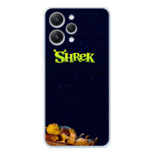 Чехол с мультфильмом Шрек на Xiaomi Redmi 12 – Шрек лого