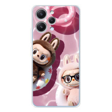 Чохол з Лабубу на Xiaomi Redmi 12 (Іграшка Лабубу)