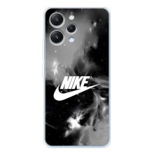 Чехол с логотипом Найк на Xiaomi Redmi 12 (Найк дымчатый)