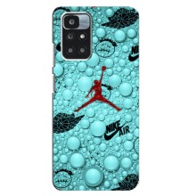 Силиконовый Чехол Nike Air Jordan на Редми 12 (Джордан Найк)