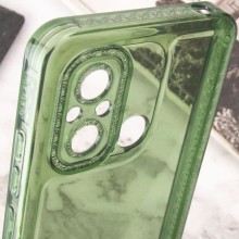 Чохол TPU Starfall Clear для Xiaomi Redmi 12C – Зелений