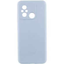 Чехол Silicone Cover Lakshmi Full Camera (AAA) для Xiaomi Redmi 12C – Голубой
