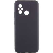 Чехол Silicone Cover Lakshmi Full Camera (AAA) для Xiaomi Redmi 12C – Черный