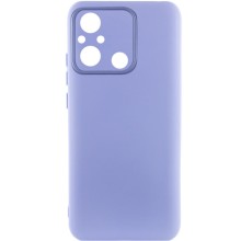 Чехол Silicone Cover Lakshmi Full Camera (A) для Xiaomi Redmi 12C (Сиреневый)