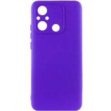 Чехол Silicone Cover Lakshmi Full Camera (A) для Xiaomi Redmi 12C – Синий