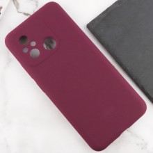 Чехол Silicone Cover Lakshmi Full Camera (AAA) для Xiaomi Redmi 12C – Бордовый