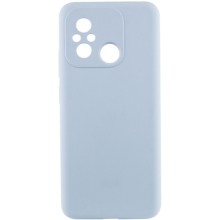 Чехол Silicone Cover Lakshmi Full Camera (AAA) для Xiaomi Redmi 12C (Голубой)