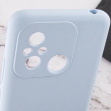 Чехол Silicone Cover Lakshmi Full Camera (AAA) для Xiaomi Redmi 12C – Голубой