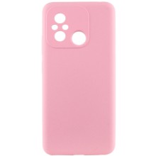 Чохол Silicone Cover Lakshmi Full Camera (AAA) для Xiaomi Redmi 12C (Рожевий)