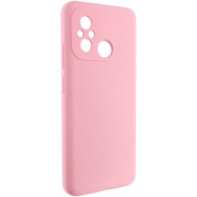 Чехол Silicone Cover Lakshmi Full Camera (AAA) для Xiaomi Redmi 12C – Розовый