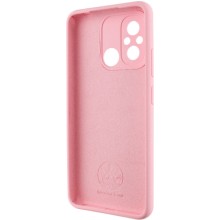 Чехол Silicone Cover Lakshmi Full Camera (AAA) для Xiaomi Redmi 12C – Розовый