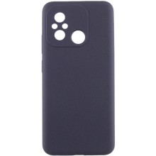 Чохол Silicone Cover Lakshmi Full Camera (AAA) для Xiaomi Redmi 12C (Сірий)