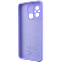 Чехол Silicone Cover Lakshmi Full Camera (AAA) для Xiaomi Redmi 12C – Сиреневый