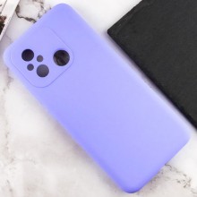 Чехол Silicone Cover Lakshmi Full Camera (AAA) для Xiaomi Redmi 12C – Сиреневый