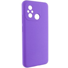 Чехол Silicone Cover Lakshmi Full Camera (AAA) для Xiaomi Redmi 12C – Фиолетовый