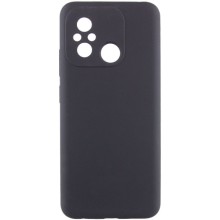 Чохол Silicone Cover Lakshmi Full Camera (AAA) для Xiaomi Redmi 12C (Чорний)