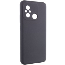 Чехол Silicone Cover Lakshmi Full Camera (AAA) для Xiaomi Redmi 12C – Черный