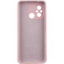 Чехол Silicone Cover Lakshmi Full Camera (AAA) with Logo для Xiaomi Redmi 12C – Розовый