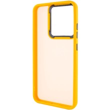 Чехол TPU+PC Lyon Frosted для Xiaomi Redmi 12C – Оранжевый
