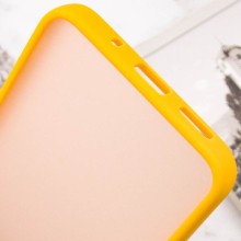 Чехол TPU+PC Lyon Frosted для Xiaomi Redmi 12C – Оранжевый