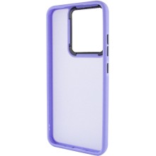 Чехол TPU+PC Lyon Frosted для Xiaomi Redmi 12C – Фиолетовый