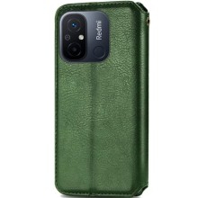 Кожаный чехол-книжка GETMAN Cubic (PU) для Xiaomi Redmi 12C – undefined