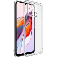 TPU чехол Epic Transparent 1,5mm Full Camera для Xiaomi Redmi 12C – Прозрачный